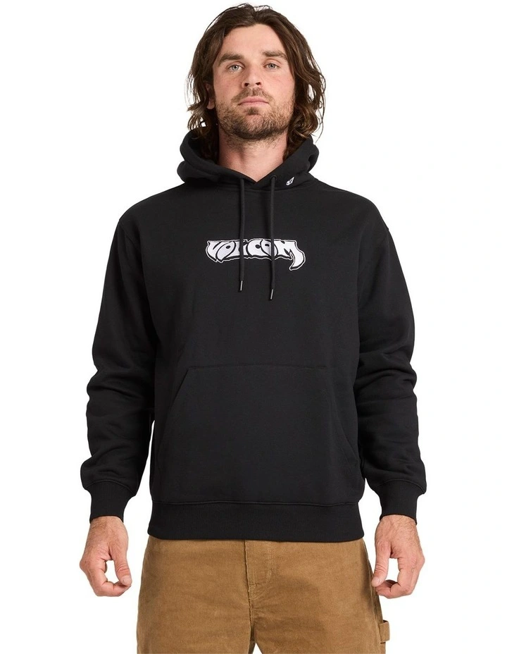 Gothstone Pullover Hoodie in Black image 1