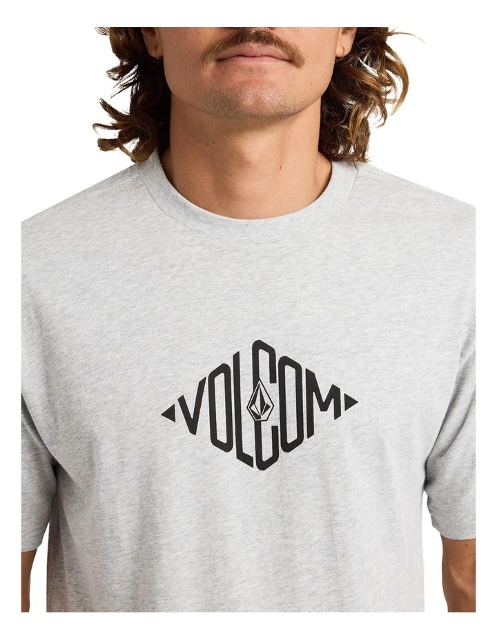 Diamond T-Shirt Heather Grey image 4
