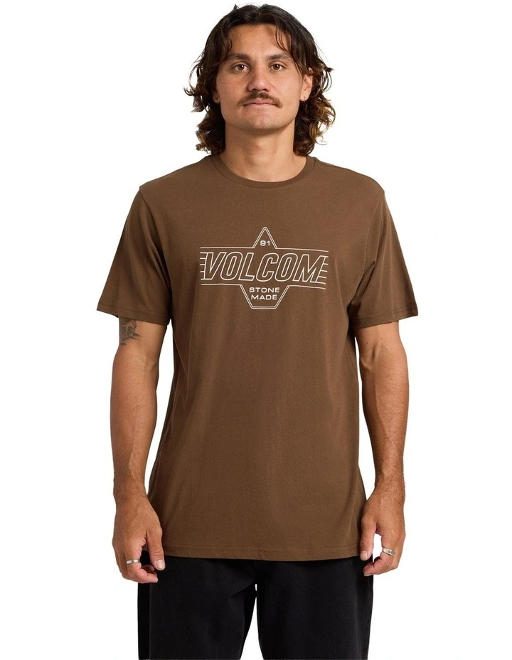 Linesman T-Shirt Dark Earth image 1