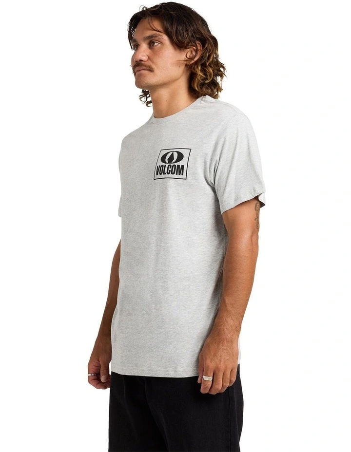 Box O T-Shirt Heather Grey image 3