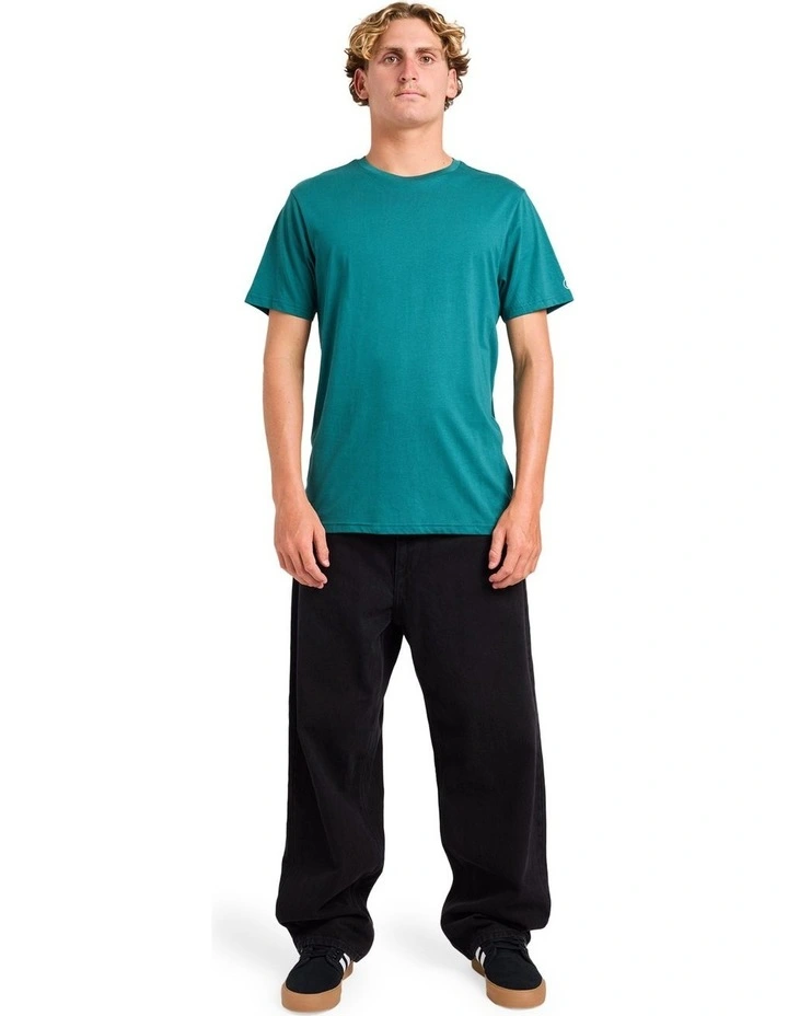 Aus Solid T-shirt in Rifle Green image 5