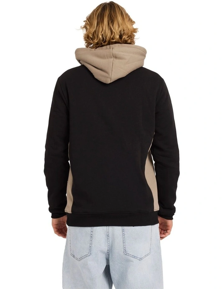 Single Stone Zip Up Hoodie in Brindle image 2