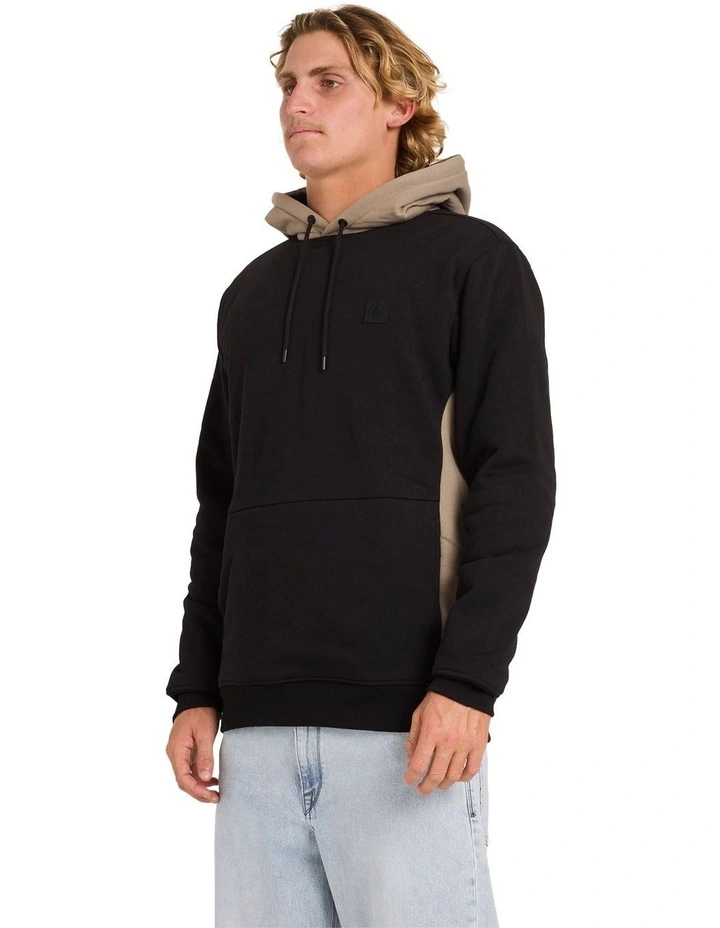 Single Stone Zip Up Hoodie in Brindle image 3