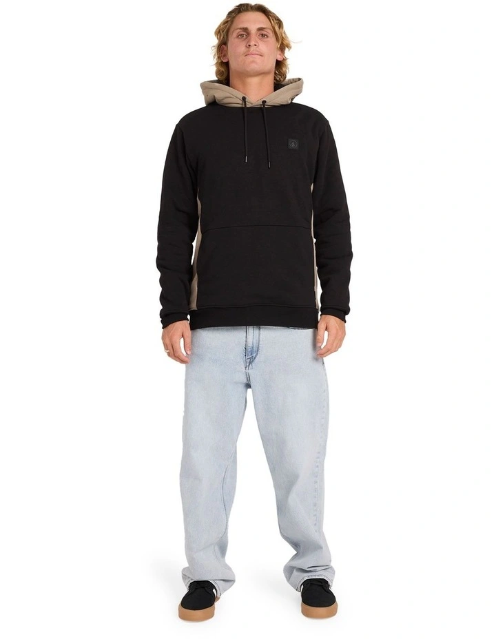 Single Stone Zip Up Hoodie in Brindle image 5