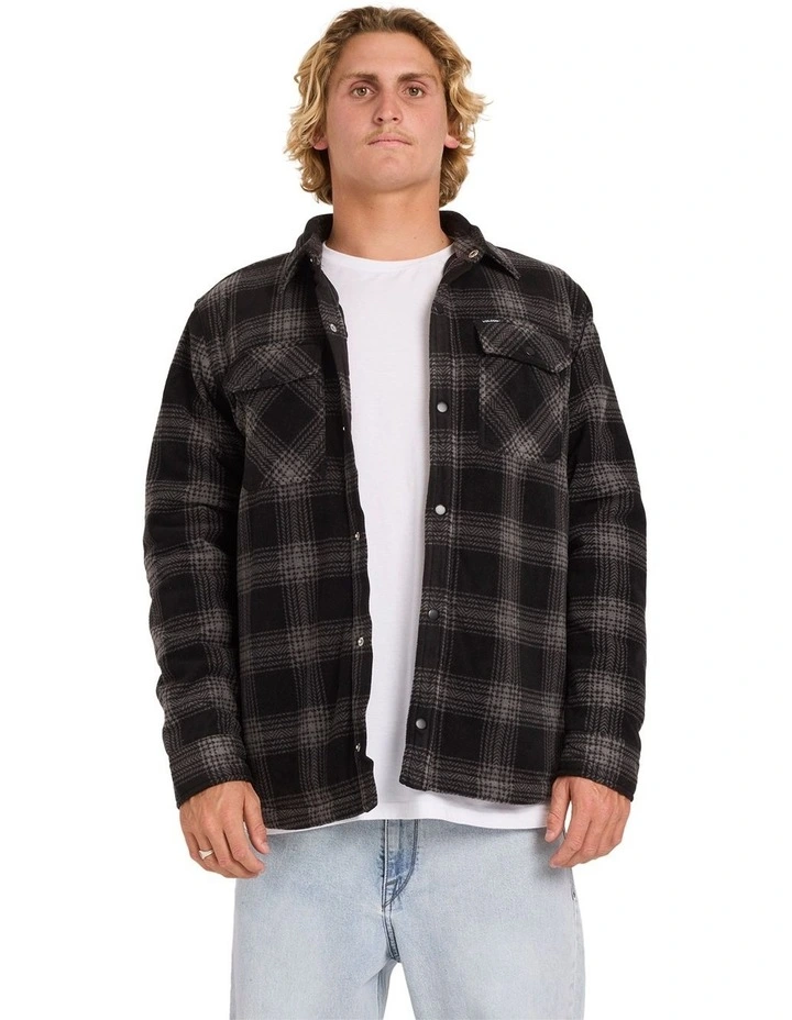 Bowered Shacket in Grey image 1