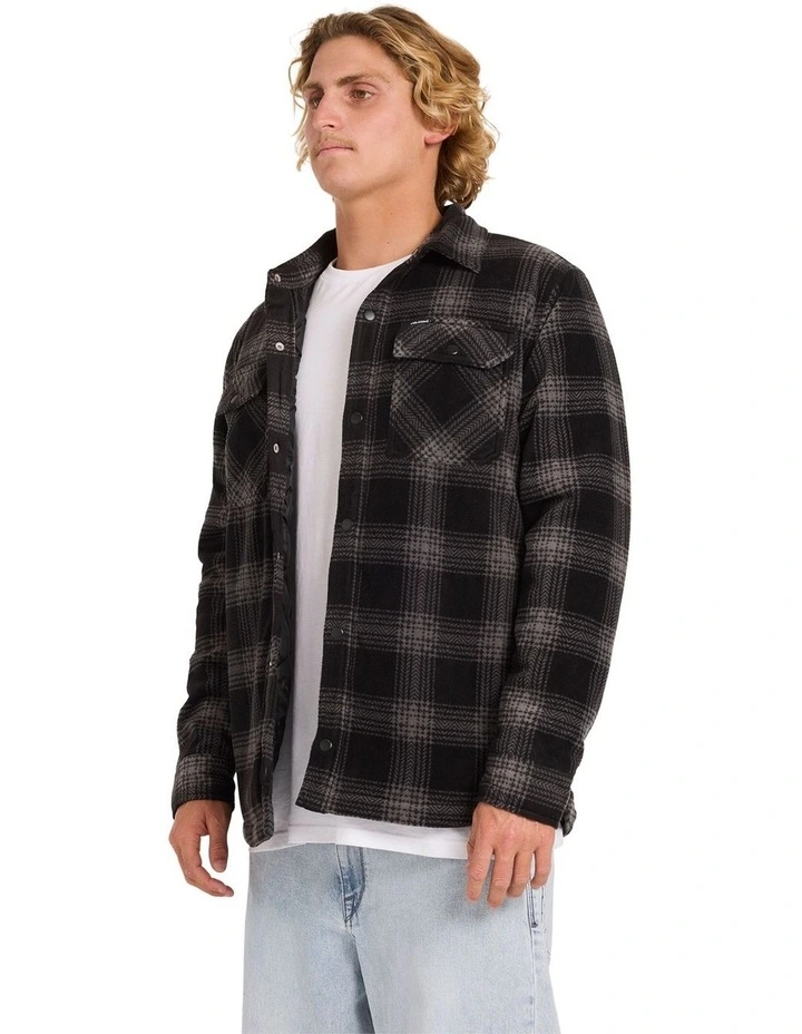 Bowered Shacket in Grey image 3