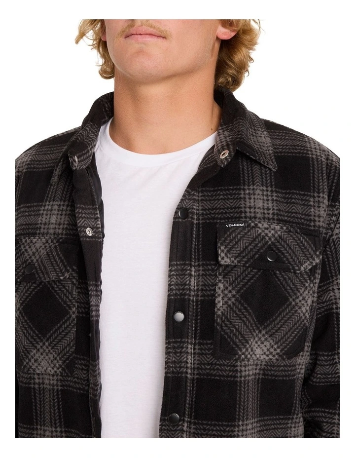 Bowered Shacket in Grey image 4