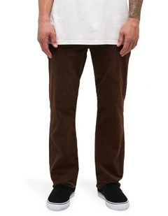 Solver 5 Pocket Pants In Brown Stone