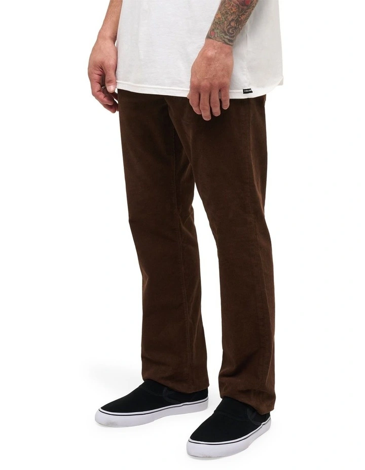 Solver 5 Pocket Pants In Brown Stone image 3