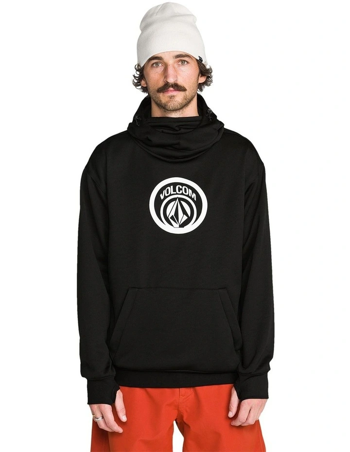 Hydro Riding Hoodie in Black image 1
