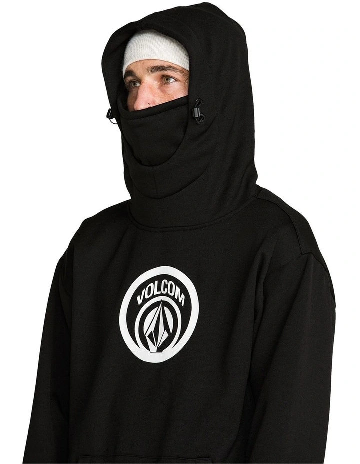 Hydro Riding Hoodie in Black image 3