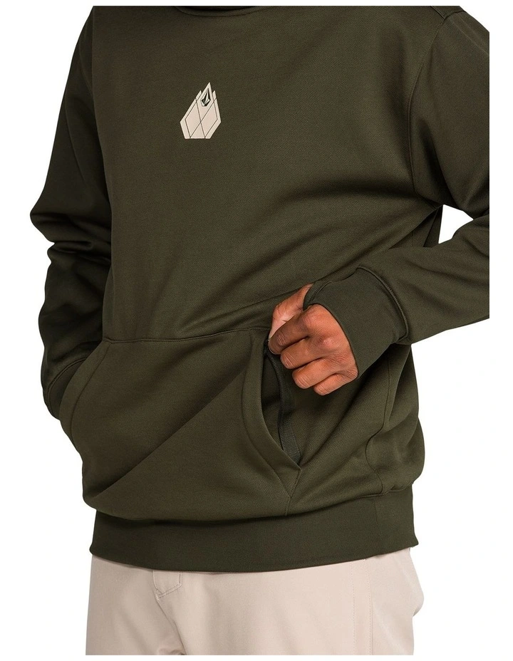 Hydro Riding Hoodie in Dark Green image 3