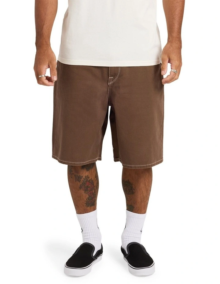 Billow 2 Denim Short 22 in Brown image 1