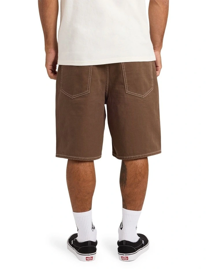 Billow 2 Denim Short 22 in Brown image 2