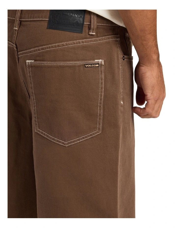 Billow 2 Denim Short 22 in Brown image 4
