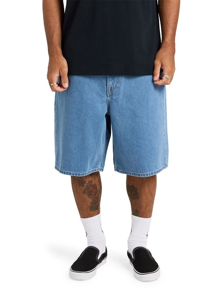 Billow 2 Denim Shorts 22 in Blue image 1