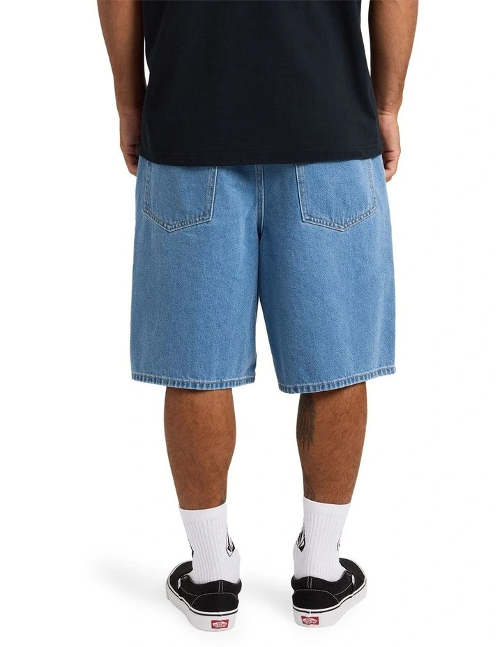 Billow 2 Denim Shorts 22 in Blue image 2