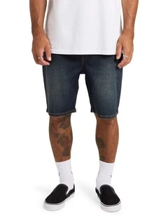 Solver Denim Shorts 20 in Blue