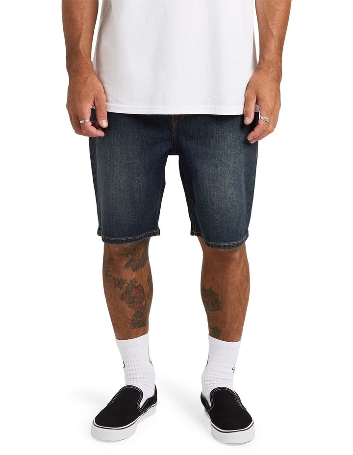 Solver Denim Shorts 20 in Blue image 1