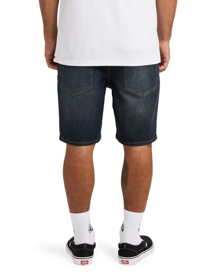 Solver Denim Shorts 20 in Blue image 2