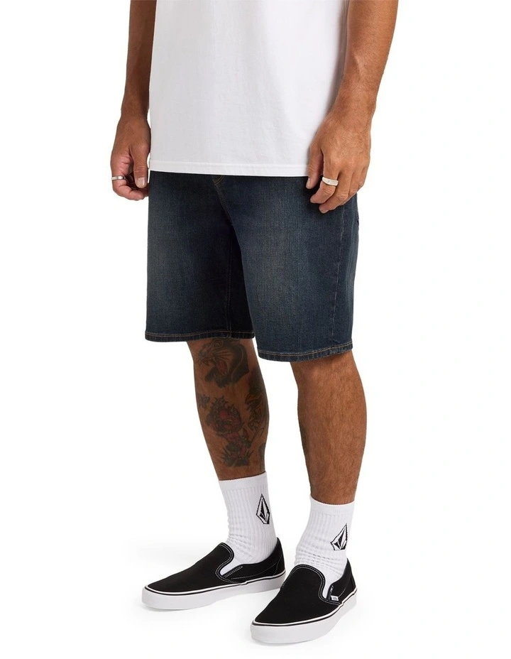 Solver Denim Shorts 20 in Blue image 3