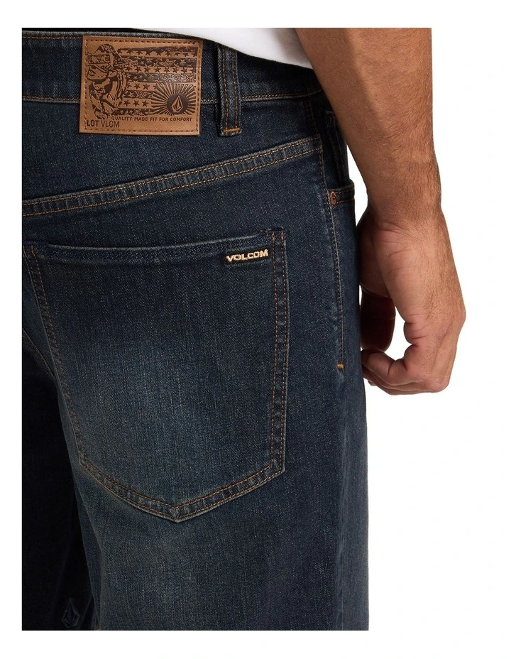 Solver Denim Shorts 20 in Blue image 4
