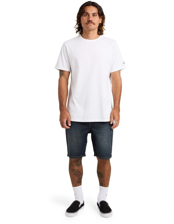 Solver Denim Shorts 20 in Blue image 5