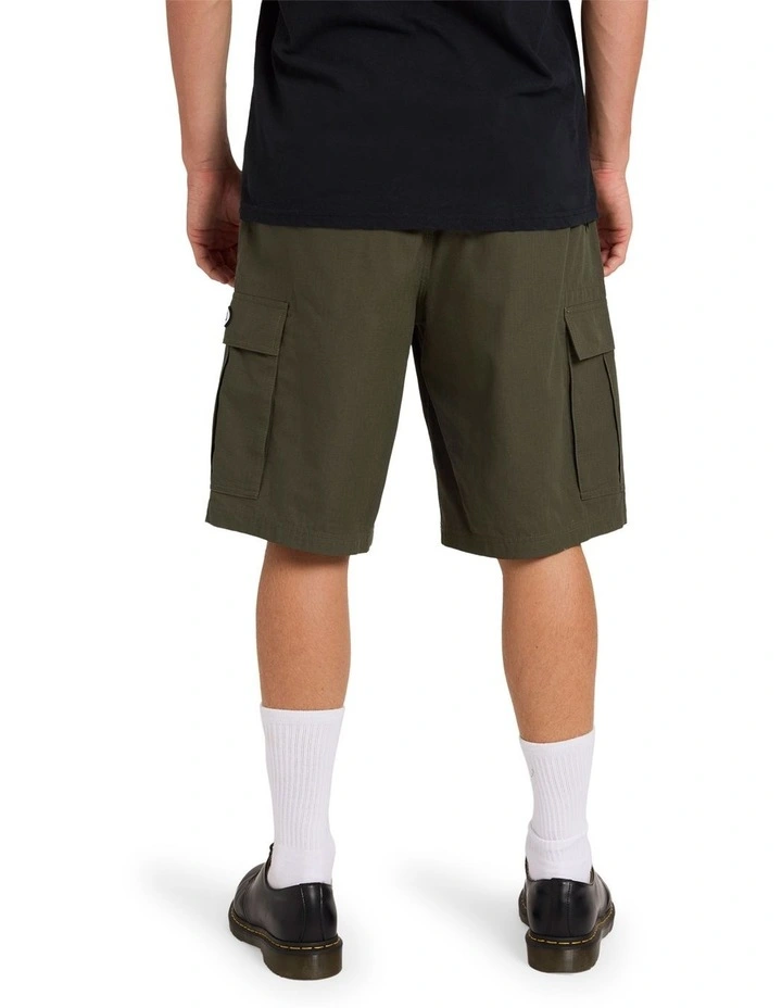 Tripper Cargo Shorts in Squadron Green image 2