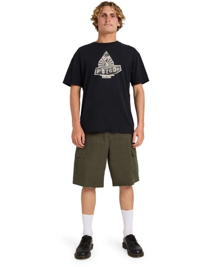 Tripper Cargo Shorts in Squadron Green image 5