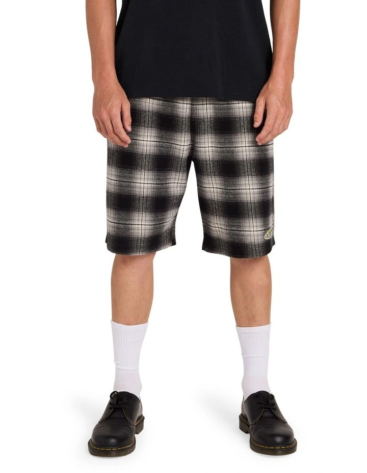 Freazy Elastic Shorts in Black image 1