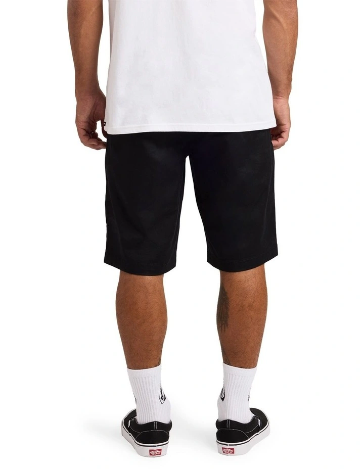 Frickin Modern Shorts in Black image 2