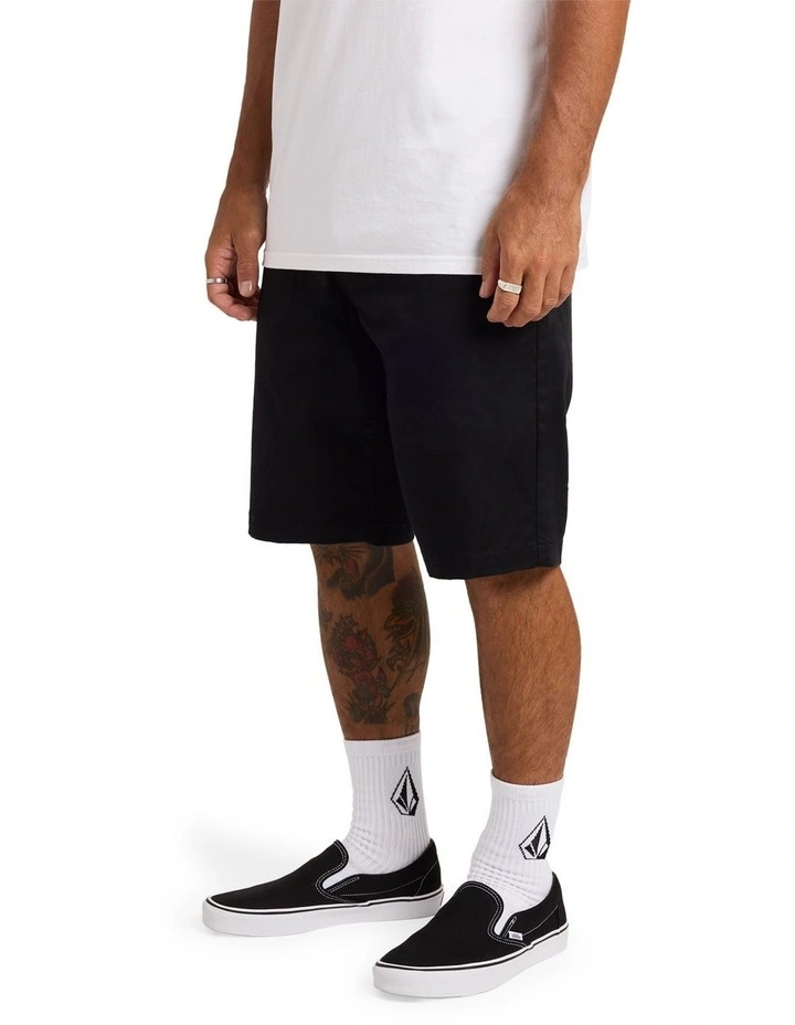 Frickin Modern Shorts in Black image 3