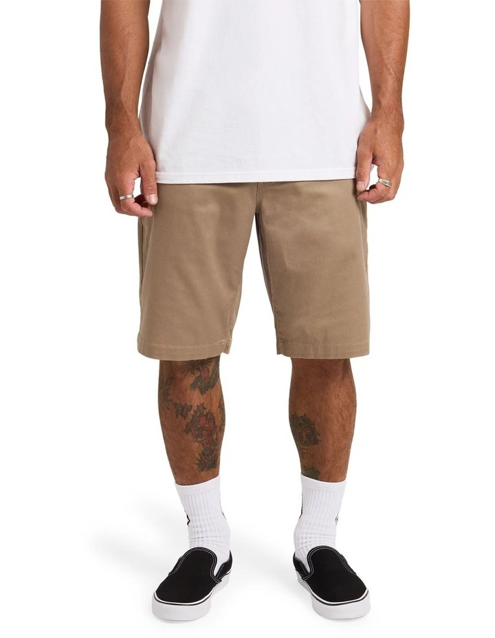 Frickin Modern Shorts in Beige image 1