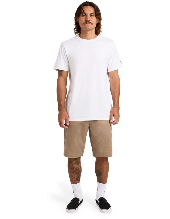 Frickin Modern Shorts in Beige image 5