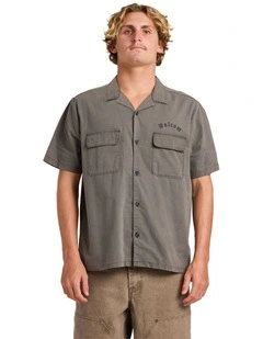 Spares Short Sleeve Shirt in Black