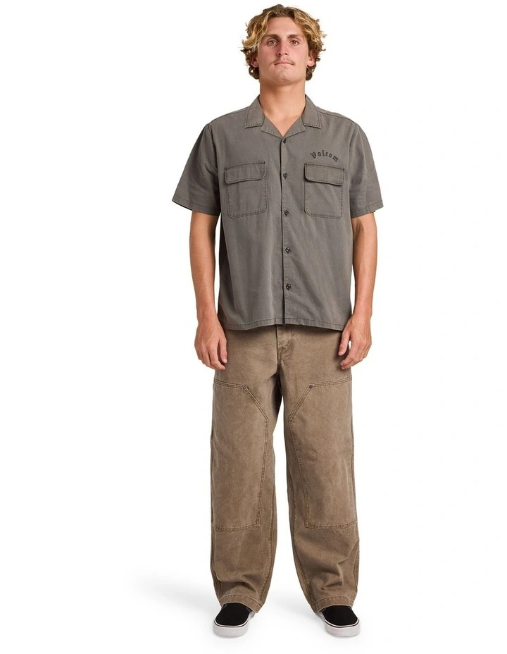 Spares Short Sleeve Shirt in Black image 5
