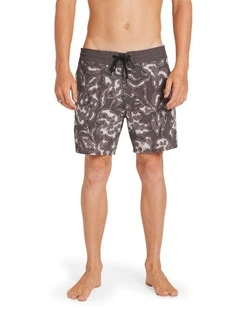Psych Cotton Stretch Stoney 17 Boardshort in Wren