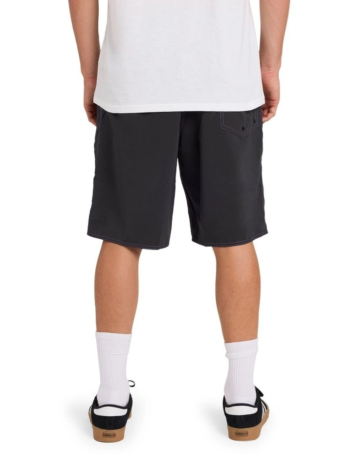 Off Ozzy Trunk 21 Swim Shorts in Black image 2