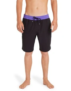 Featured Artist Ozzy Trunk 21 Swim Shorts in Black