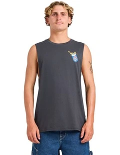 Ice Cold Stoked Muscle in Asphalt Black