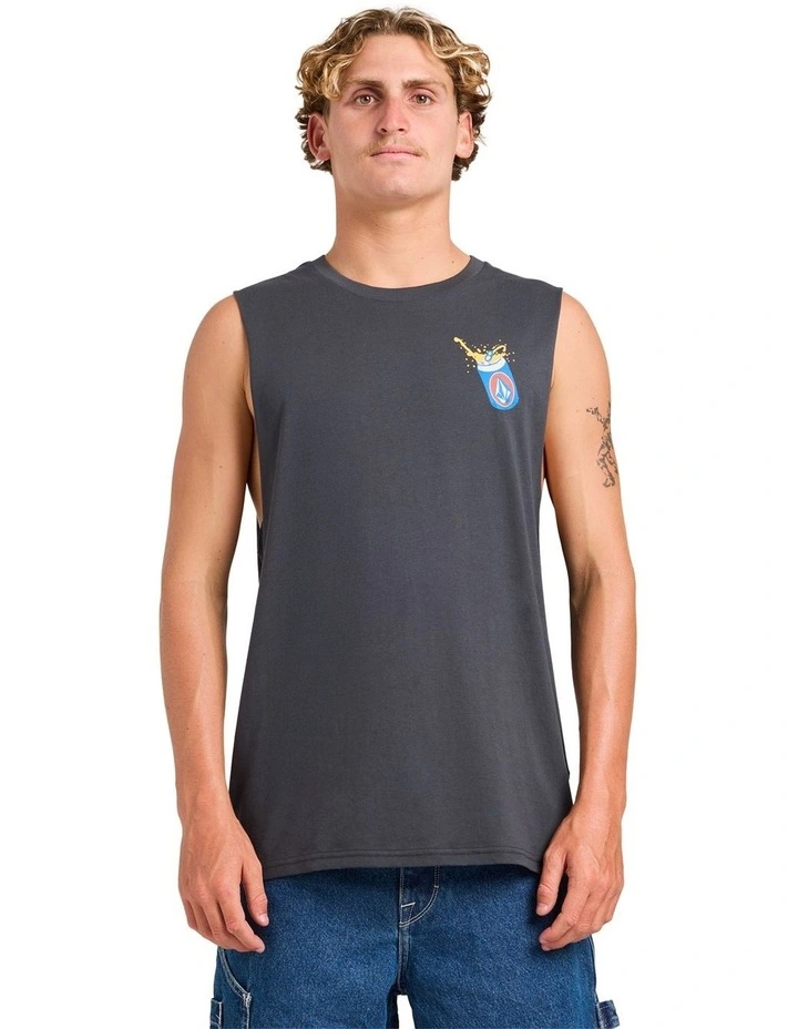 Ice Cold Stoked Muscle in Asphalt Black image 1