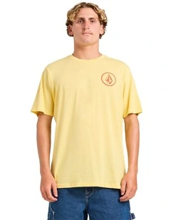 Mini Circle T-Shirt in Dawn Yellow