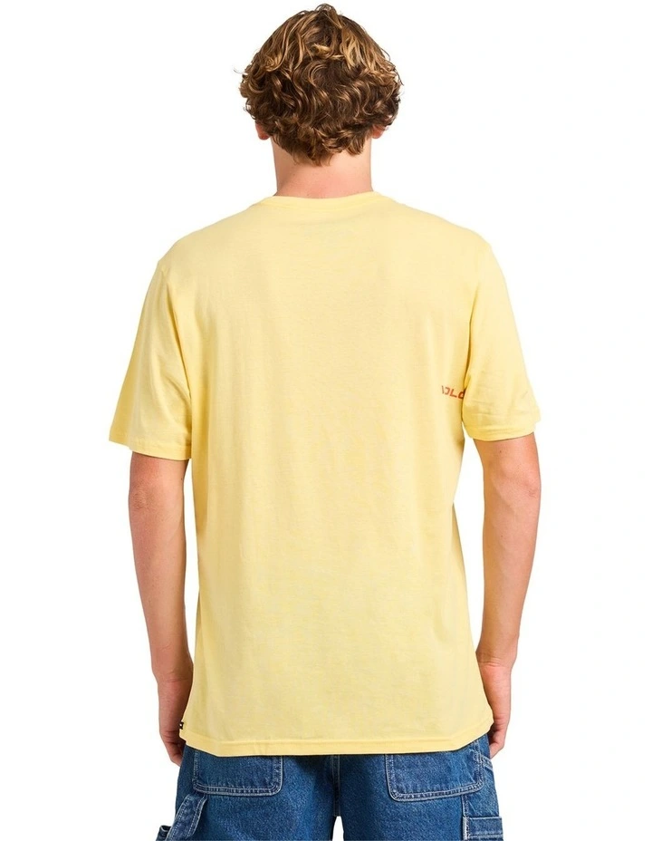 Mini Circle T-Shirt in Dawn Yellow image 2