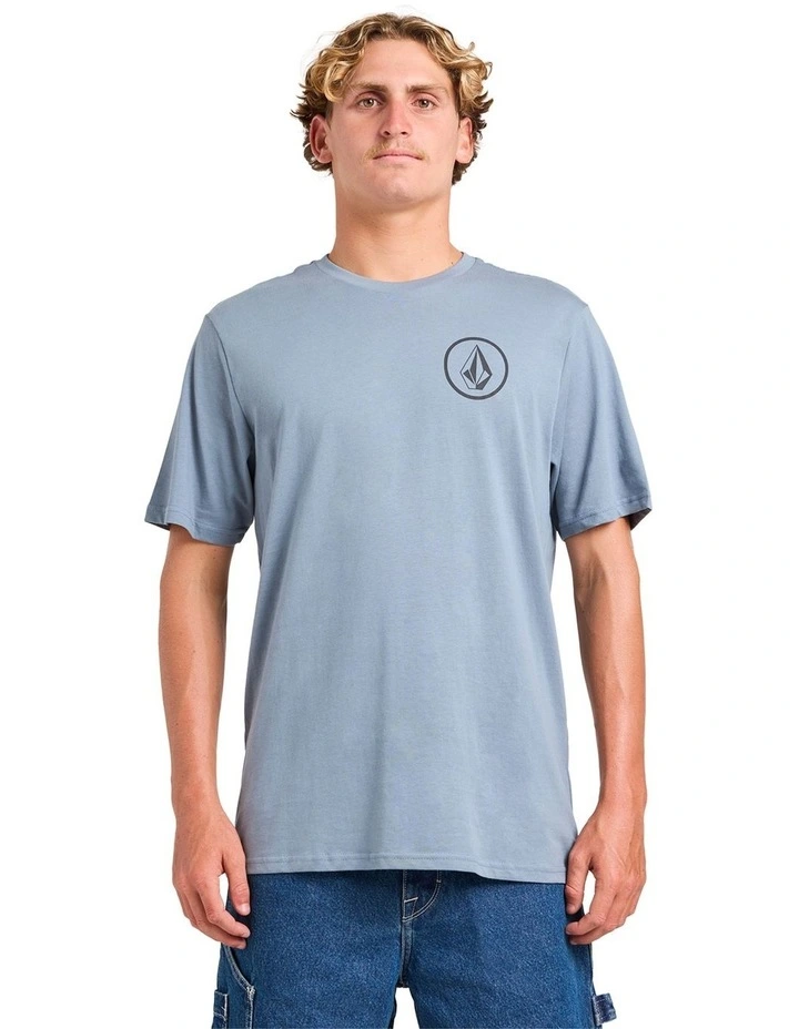 Mini Circle T-Shirt in Slate Blue image 1