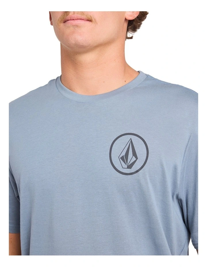 Mini Circle T-Shirt in Slate Blue image 4