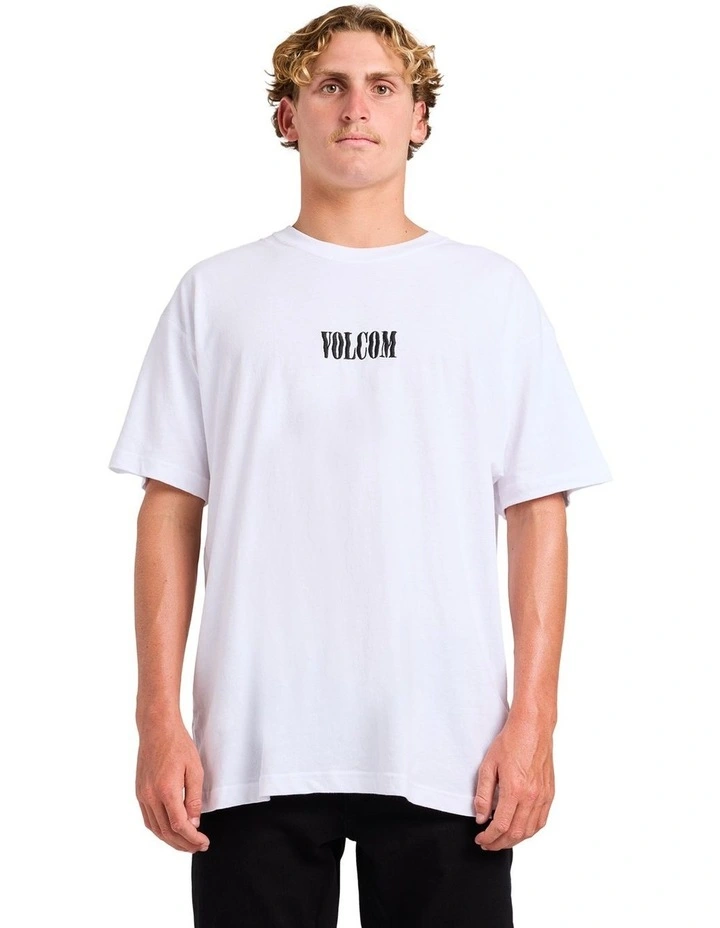 Ripple Stone LSE T-Shirt in White image 1