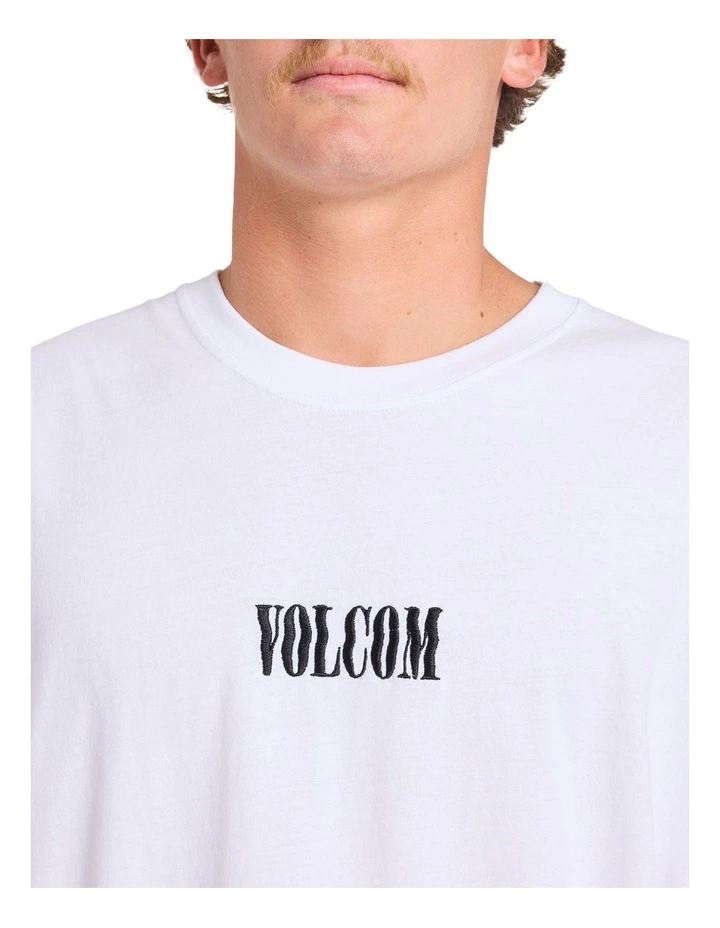 Ripple Stone LSE T-Shirt in White image 4