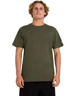Aus Solid T-Shirt in Squadron Green