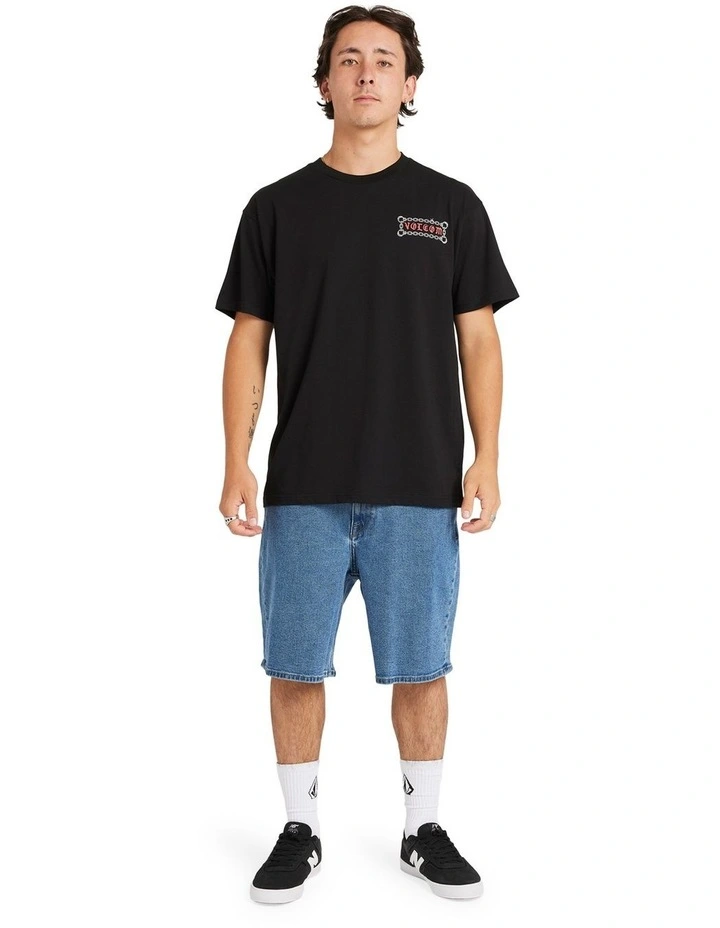 Featured Artist Daniel Shepard Unlocked T-Shirt in Black image 5