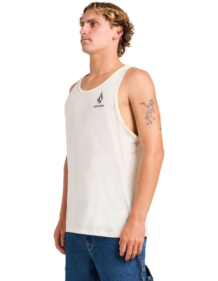 Aus Corp Tank Top in Off White image 3